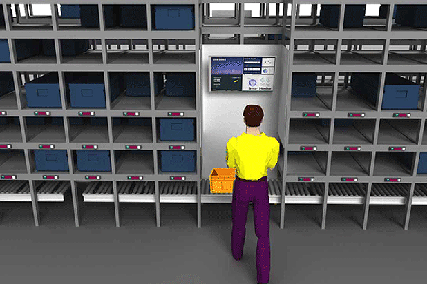 Pick-by-Light-Anlagen von logunion