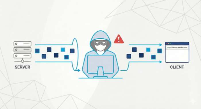 TLS-Verschlüsselung verhindert Man-in-the-middle-Angriffe