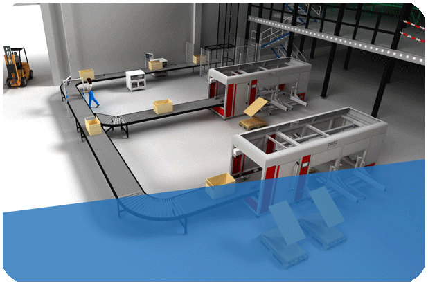 3D-Simulation Intralogistik